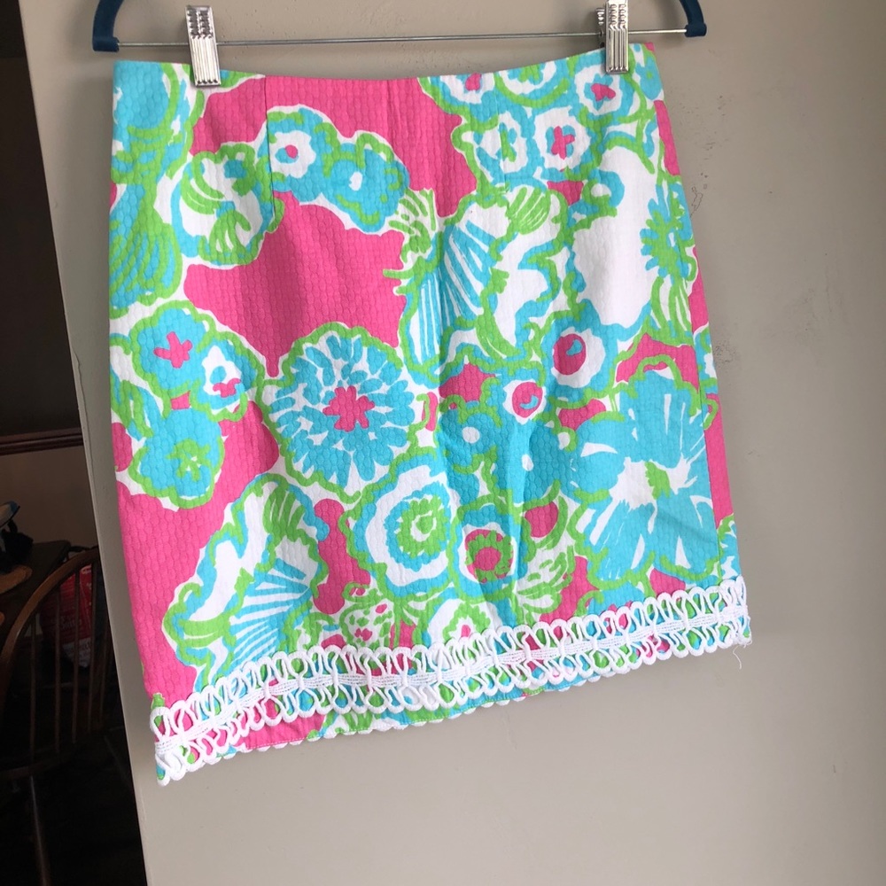 Lilly Pulitzer Lavender Skirt in A Delicacy